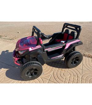 BUGGY 4X4 INDALBUGGY 12V, ROSA-PINK METÁLICO,FULL OPTION, 4 MOTORES - IND5- ( DISPONIBLE 29 MAYO)